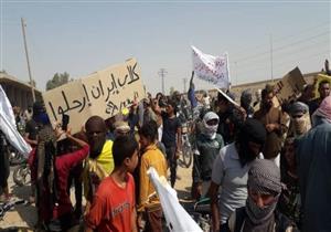 مظاهرات ضد دخول القوات الحكومية السورية ريف دير الزور الشرقي