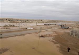 مصرع أب وابنته غرقا في مياه سيول "جبل يلق" بشمال سيناء