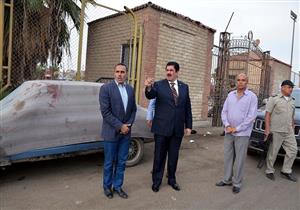 محافظ القليوبية يتفقد عمليات شفط المياه في شوارع مدينة بنها