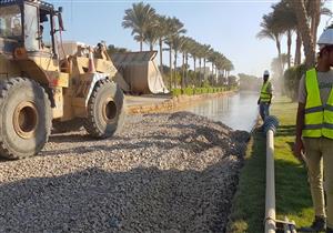 بالصور- استكمال تطوير طريق نبق السياحي في مدينة شرم الشيخ