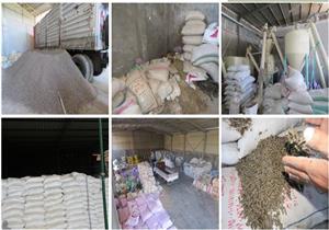 شرطة المسطحات تضبط 70 طن أعلاف وأسمدة مجهولة المصدر بالمحافظات