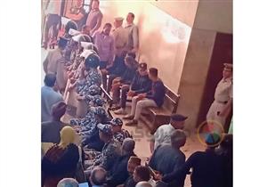 بالصور.. وصول الشهود جلسة محاكمة "راجح" المتهم بقتل محمود البنا "ضحية الشهامة"