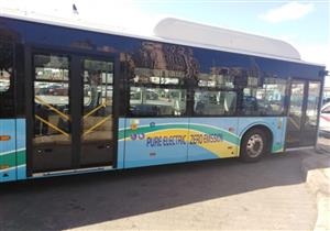  45% تصنيع محلي.. تشغيل أول أتوبيس كهربائي في مصر (فيديو)