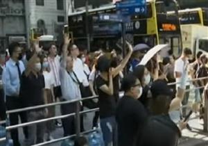 شاهد... احتجاجات لرفض قانون تسليم المطلوبين بـ"هونج كونج" 