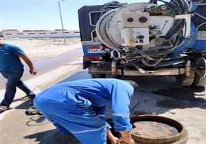 مياه جنوب سيناء: جاري إصلاح خط الصرف الصحي في "ابني بيتك"