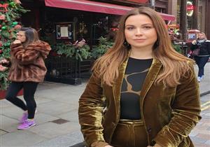 بالصور| ريا أبي رشاد تتجول في شوارع لندن