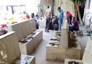 تجديد حبس موظفين 15 يومًا في واقعة سكب الزيت على مقاعد قصر العيني