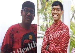 دون استعانة بأخصائي.. شاب يخسر 40 كيلو من وزنه في 11 شهرا