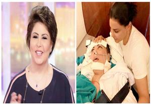 بصورة تجمعهما داخل سيارة إسعاف.. فجر السعيد توجه رسالة لأحلام