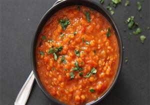 طريقة تحضير شوربة العدس الأحمر