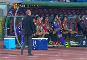 شوقي غريب عن لقطة الهدف الثاني لغانا: ذهُلت واعتقدت أنه خطأ في الشاشة