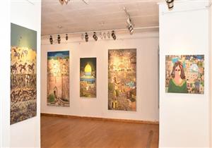 افتتاح معرض "التعويذة 110" بالأوبرا (صور)