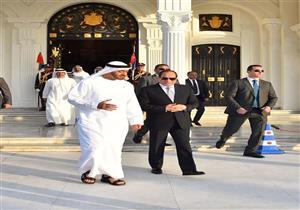  جولة للسيسي و"بن زايد" بمعرض أبوظبي الدولي للبترول