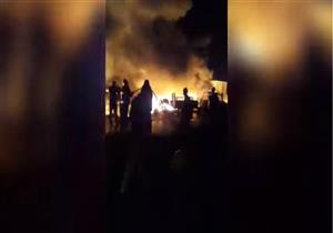   فيديو جديد للحظة اندلاع حريق إيتاي البارود