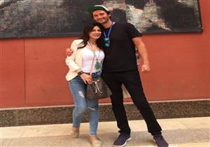 بالصور| إنجي المقدم توجه رسالة لإعلامي أمريكي: "وقعت في حبه"