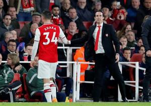 رغم اعتذاره.. إيمري يستبعد تشاكا من قائمة أرسنال لمباراة وولفرهامبتون