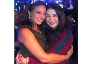 بالصور| كندة علوش تهنئ هند صبري بعيد ميلادها 