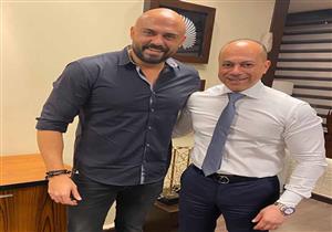 صورة| أحمد صلاح حسني يتعاقد رسميًا على "ختم النمر"
