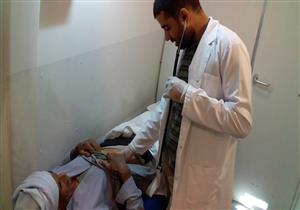 الكشف على 1612 موطنًا في قافلة طبية مجانية بقرية 49 الدرافيل ببلقاس