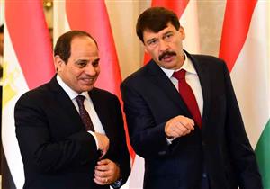 بدء المباحثات الرسمية بين الرئيس السيسي ونظيره المجري