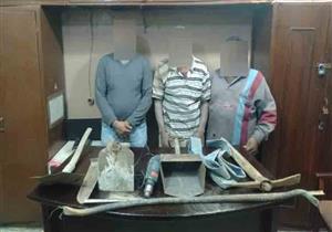 مباحث القاهرة تُوقع عصابة للتنقيب عن الآثار بمنطقة عابدين