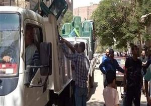 5إدارات شرطية تتصدى لإشغالات قطاعات الجيزة