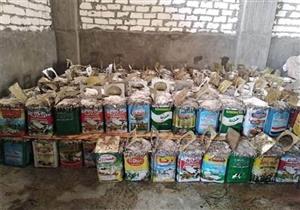 ضبط 25 طن فسيخ فاسد خلال حملة تفتيشية في المنيا