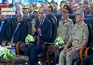 حصة الفرد 500 م3.. السيسي: لازم نتوسع في إنشاء محطات تحلية المياه