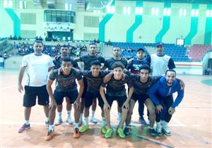 جامعة المنيا في المربع الذهبي بالبطولة العربية للكرة الخماسية