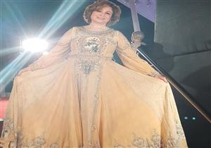 إلهام شاهين تنشر صورًا بـ"قفطان" مغربي من "مراكش السينمائي"