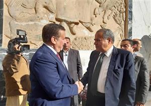 محافظ المنوفية يستقبل وزير التموين لوضع حجر أساس "المنطقة اللوجستية"