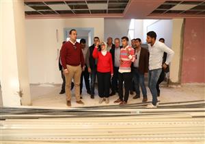 وزيرة الصحة تتفقد أعمال تطوير مستشفى الفيروز ومركز الزهراء بطور سيناء