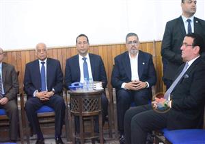 وزراء ومشاهير في عزاء شقيقة مرتضى منصور (صور)