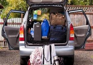 خلال السفر.. 7 نصائح لتخزين الأغراض الثقيلة في السيارة