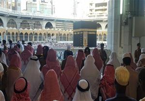 بالصور| أداء صلاة الكسوف بالمسجد الحرام