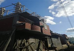 بالصور.. وقف أعمال البناء بـ 4 عقارات مخالفة في الإسكندرية