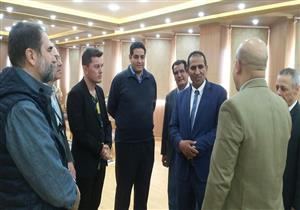 بالصور.. وفد جامعة بورتو البرتغالية يزور أسوان لتبادل الخبرات