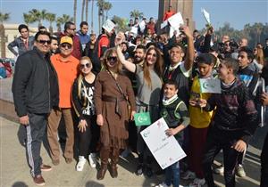 حزب الوفد يُنظم ماراثون للدراجات بالجيزة (صور)