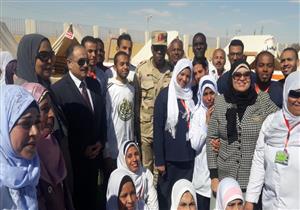 بالصور.. مستشفى ميداني متكامل لمواجهة الأزمات في الوادي الجديد