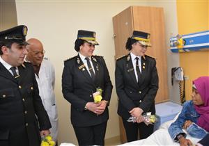 بالصور.. ضباط قطاع حقوق الإنسان يدعمون مستشفى الأورمان بالأقصر