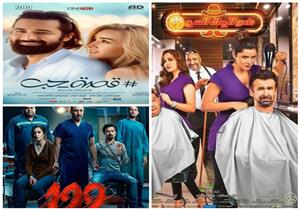 إيرادات الخميس.. "ضغط عالي" في المركز الثالث.. و"كازانوفا" صفر