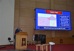 بالصور- بدء حصر أصول أراضي الدولة غير المستغلة في الوادي الجديد