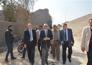 محافظ الجيزة: رصف الطريق لدائري "بولاق الدكرور" بتكلفة 9 ملايين جنيه