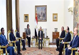 "دعم الاستقرار السياسي".. تفاصيل اجتماع السيسي بوفد الكونغو الديمقراطية