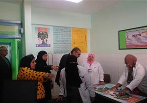  مدير "تعليم مطروح" يتابع المسح الطبي لأمراض الأنيميا والسمنة والتقزم