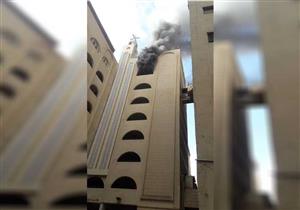  السيطرة على حريق بكنيسة القديسة دميانة بالهرم دون خسائر بشرية