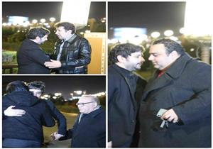 بحضور لاعبي الأهلي.. عدسة "مصراوي" ترصد مواقف من عزاء والدة "خاطر" 