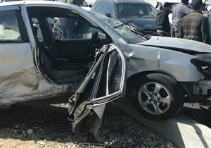 إصابة 4 أشخاص في تصادم سيارتين على طريق "السويس – الإسماعيلية"