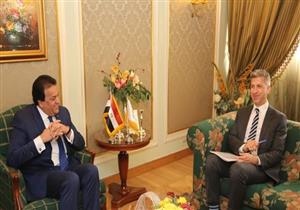 وزير التعليم العالي يبحث التعاون المشترك مع سفير قبرص 