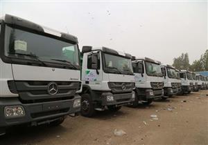 بالصور.. محافظ قنا يتابع تشغيل معدات البرنامج الوطني للمخلفات الصلبة